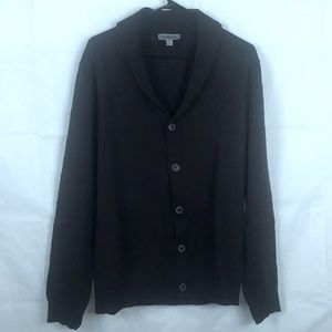 Le Chateau, Regular Fit, Size Medium, Brown, Shawl Collar, Cardigan